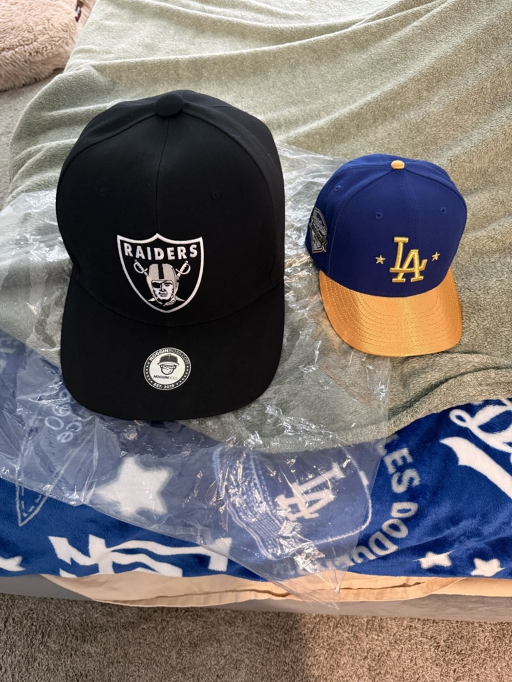 Raiders noggin boss oversized hat one size fits all